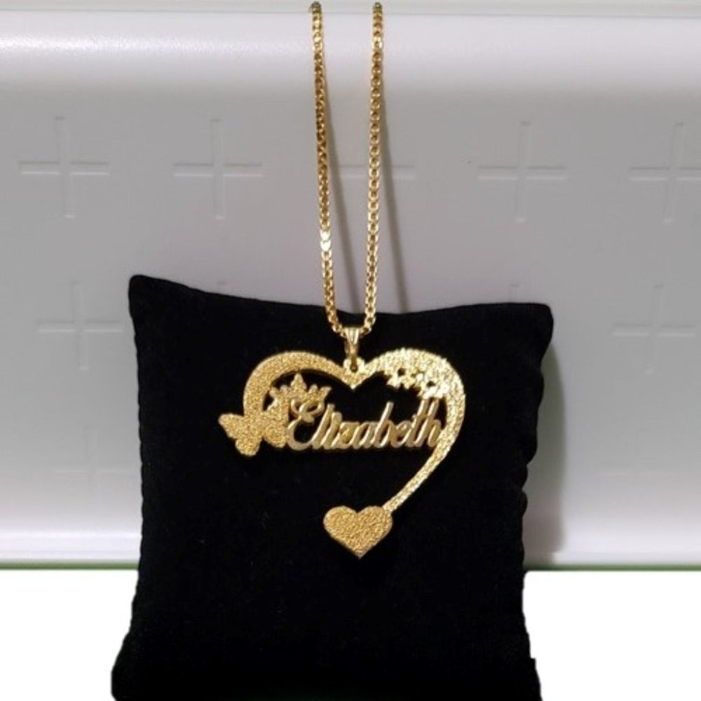 Name necklace pendant "Elizabeth"